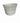 White Ceramic Elpa Alcobaca Woven Basket Pot 6x8"