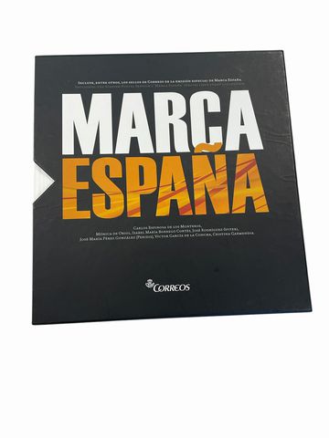 "Marca Espana," Correos hardcover w/ sleeve, 10x10