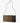 Gold/copper/black zigzag beaded evening bag, 4.75" h, 9" w, 1" d