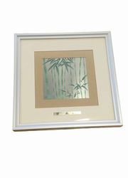 Framed Asian Picture Bamboo 11.5"x11.5"