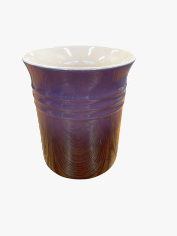 Le Creuset Stoneware Purple Utensil Holder 5x6"