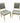 Pair Neoclassical Style Painted Side Chairs, 20th century, H. 37 in. x W. 20 in.