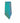 MCM Triangular Tapered Green Ceramic Vase 9x3"
