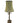 Footed Table Lamp w/Decorative Fabric Shade 30x10"