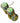 Chinese Vermeil Filigree Jade & Enamel Bracelet, L. 7.25 in.