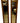 Pair MCM Bamboo Motif & Brass Mounted Mirrors, H. 43 in. x W. 10.5 in.