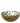 Decoupage + Metal Centerpiece Bowl w Tulips 5"h x 11"dia