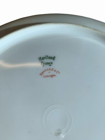 Haviland Limoges "Autumn Leaf" China Plate 9"