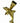 18k Yellow Gold & Diamond Dalphin Pendant, 2g