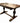 English Oak Draw-Leaf Refectory Table