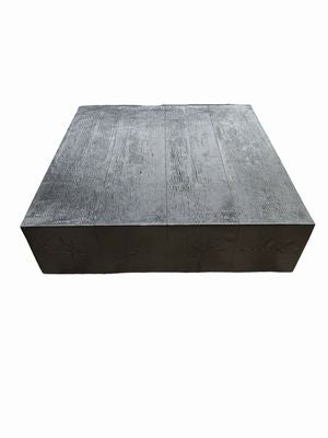 Timber Coffee Table, Black, 44" Square x 14.75"H