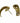 14k Yellow Gold Cut-in Hawaiian Plumeria Scroll Hoop Post Earrings
