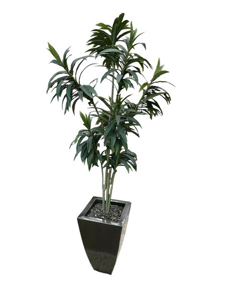 Faux Potted Palm Tree 68"H