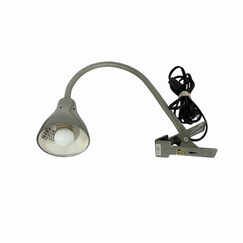 Grey Metal Flexible Wood Light