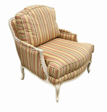 Ethan Allen Louis XV Style Painted Armchair