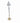 Uttermost Kalena Silver Crystal Buffet Lamp 34x7"