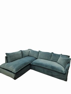 Skylar Slipcover Left Bumper Sectional