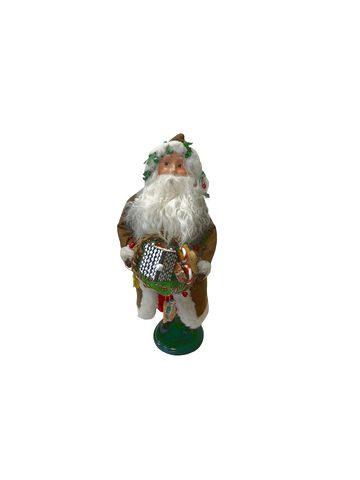 Vtg Gingerbread Santa Byers Choice13'x6"