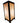 Metal Framed Bisque Glass, Forest Scenes Table Lamp 12"h x 6"sq