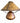 Mica "Beanpot" Table Lamp, H. 14 in. x 14 in. Diam.