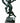 Design Toscano Dancing Girl of the Wind Cast Bronze Garden Statue, H. 35.5 in.