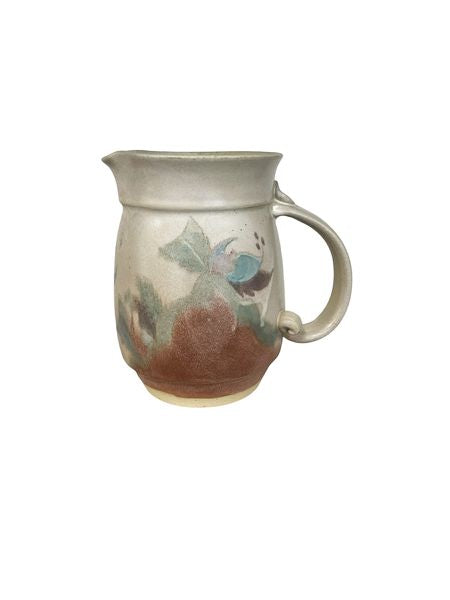 VTG Jess Lord Pottery Pitcher (Signed, 7,75"h)