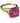 14k Yellow Gold & Light  Pink Sapphire Ring, 8in., 7.7g