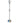 Metal Steel Coat Rack 6 Pegs 69"ht