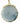 14k Yellow Gold & Round Lavender Carved Figure Jade Pendant