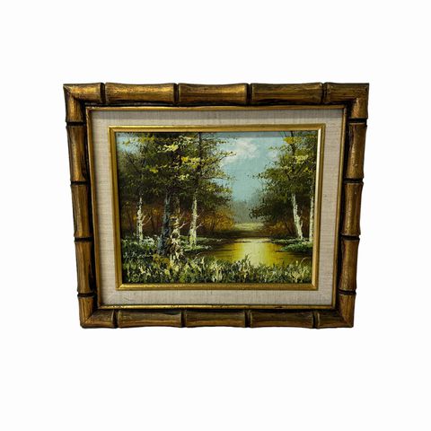 J Medina Scenic Painting 11.75 L x 13 H