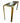 John Widdicomb Brass & Glass Console Table, H. 3.5 in. x L. 62 in. x D. 16.25 in