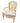 Century Chair Louis XV Style Caned Back & Loose Cushion Armchair
