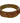 Vintage chocolate brown deeply carved Bakelite bangle, 2.5" diam. (inner diam.)