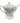 Vintage Homer Laughlin "Dogwood Liberty" ceramic teapot, ca. 1940