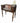 Vintage slant-top mahogany spinet desk, 37.25" h, 36" w, 18.75" d