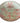 Chinese Pink & Green Four Seasons Plater, 16.5 in. Diam. x H. 3.25 in.