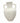Off-white bisque amphora vase, 15" h