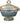 Vtg INDIANA GLASS,Lace-Edg, Lidded, Footed Carnival Glass Dish 8"h x 4"w x 7"L