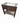 Large End Table, Dark Wood, One Drawer