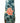 Chinese Tall Vase with/Peonies on Blue Ground, H. 37 in. x 12 in. Diam.
