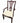 Set of 8 Chippendale-style mahogany dining chairs--2 arm, 6 side,