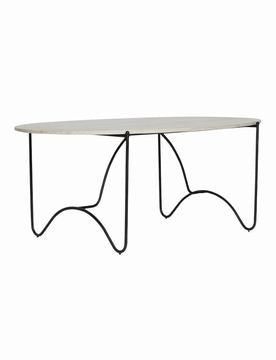 Peggy In/Out Oval Dining Table *AS IS*