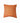 One Burnt Orange with Copper Dots 18"sq Decor Pillow