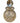 Antique crystal perfume bottle, 5" h