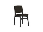 Dining Chairs (Set 0f 4)  Onyx & Smoked Hickory