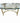 Vintage Glass & Brass Oval Cocktail Table, H. 16 in. x L. 46 in. x W. 26 in.