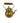 Handmade  Brass Tea kettle w/Wooden Handle 9x8"