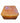 Mellow Tan  Moraccan LeatherTooled  Pouf 11"h c 18"Sq