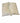 Pair Of Beige Linen Lumbar Pillows 12x20"