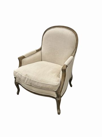 Restoration Hardware Lyon Armchair, H. 39.5 in. x W. 32 in. x D. 26 in.